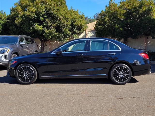 used 2021 Mercedes-Benz C-Class car, priced at $27,991