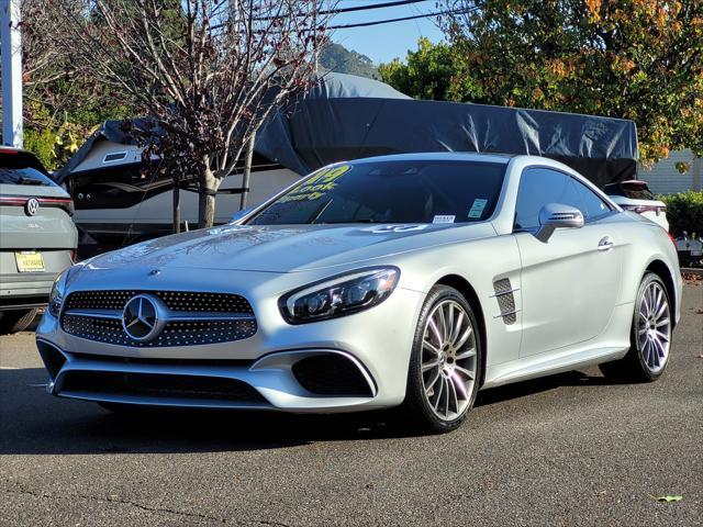 used 2019 Mercedes-Benz SL 450 car, priced at $46,991