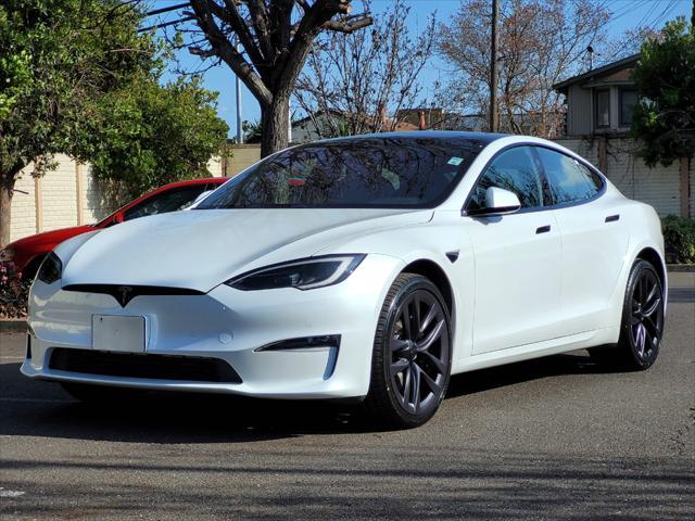 used 2022 Tesla Model S car, priced at $42,995