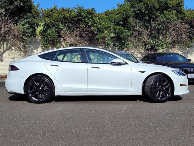 used 2022 Tesla Model S car, priced at $42,995