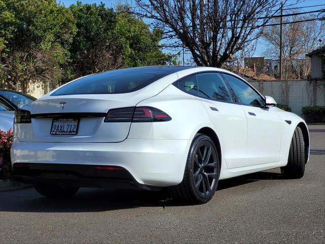 used 2022 Tesla Model S car, priced at $42,995