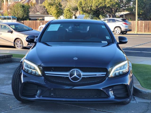 used 2020 Mercedes-Benz AMG C 43 car, priced at $35,991