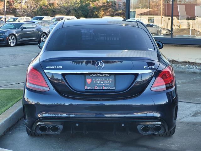 used 2020 Mercedes-Benz AMG C 43 car, priced at $35,991