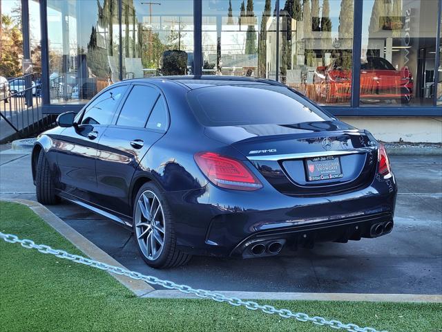 used 2020 Mercedes-Benz AMG C 43 car, priced at $35,991