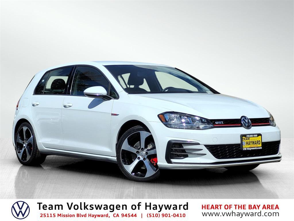 used 2018 Volkswagen Golf GTI car, priced at $22,995