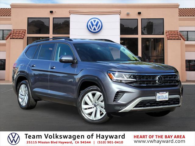 used 2021 Volkswagen Atlas car, priced at $26,991