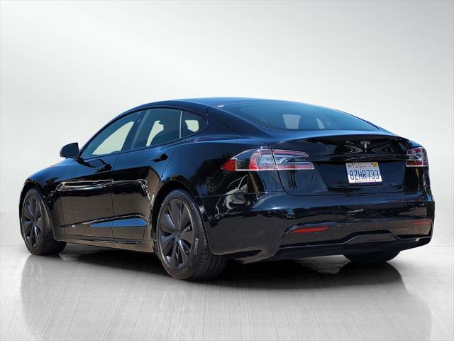 used 2022 Tesla Model S car, priced at $46,995
