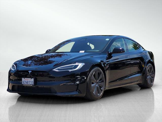 used 2022 Tesla Model S car, priced at $46,995
