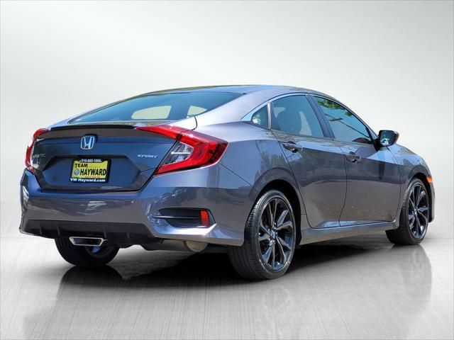 used 2019 Honda Civic car, priced at $21,995