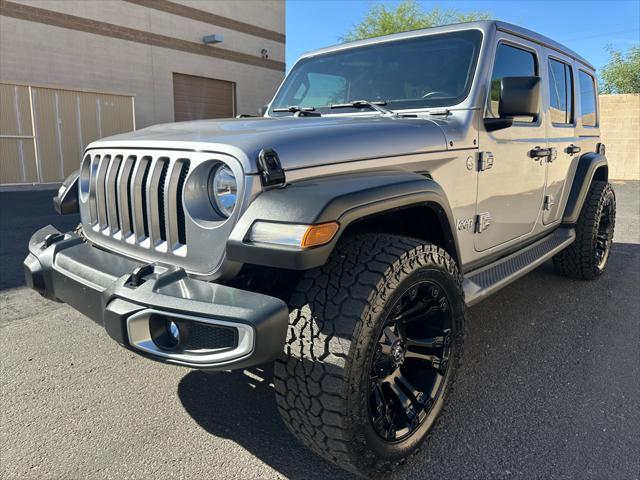 used 2021 Jeep Wrangler Unlimited car, priced at $30,999