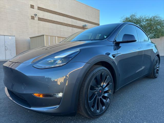 used 2022 Tesla Model Y car, priced at $33,999