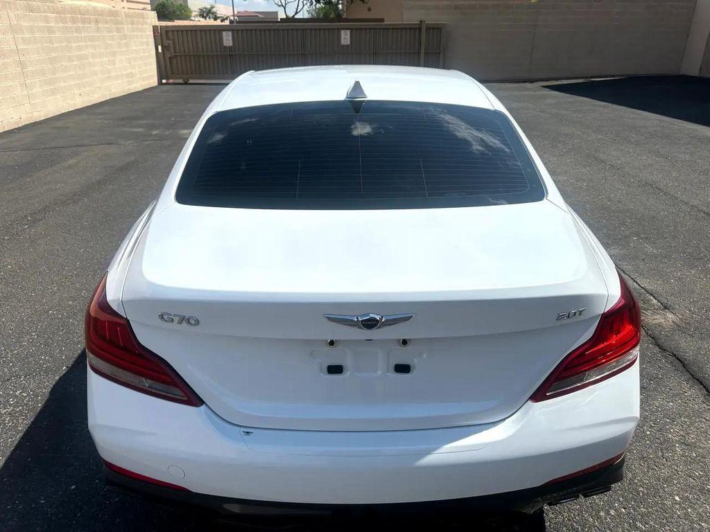 used 2019 Genesis G70 car, priced at $18,999