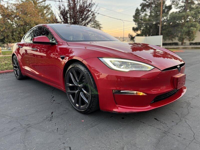 used 2021 Tesla Model S car, priced at $50,999