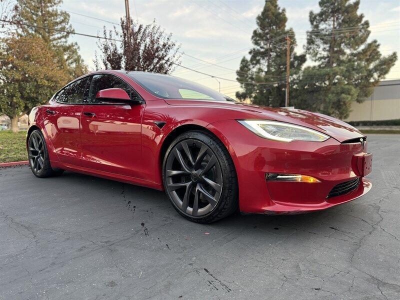 used 2021 Tesla Model S car, priced at $50,999