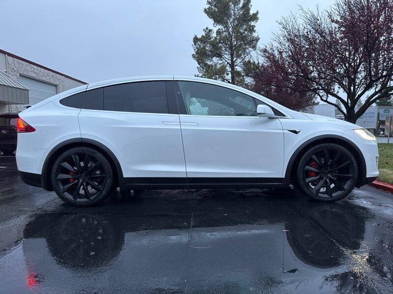 used 2017 Tesla Model X car, priced at $33,999