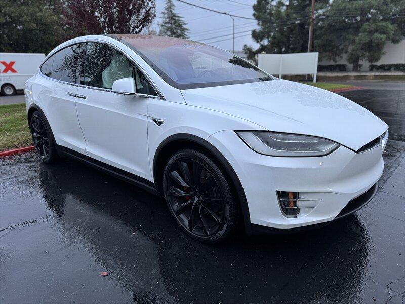 used 2017 Tesla Model X car, priced at $33,999