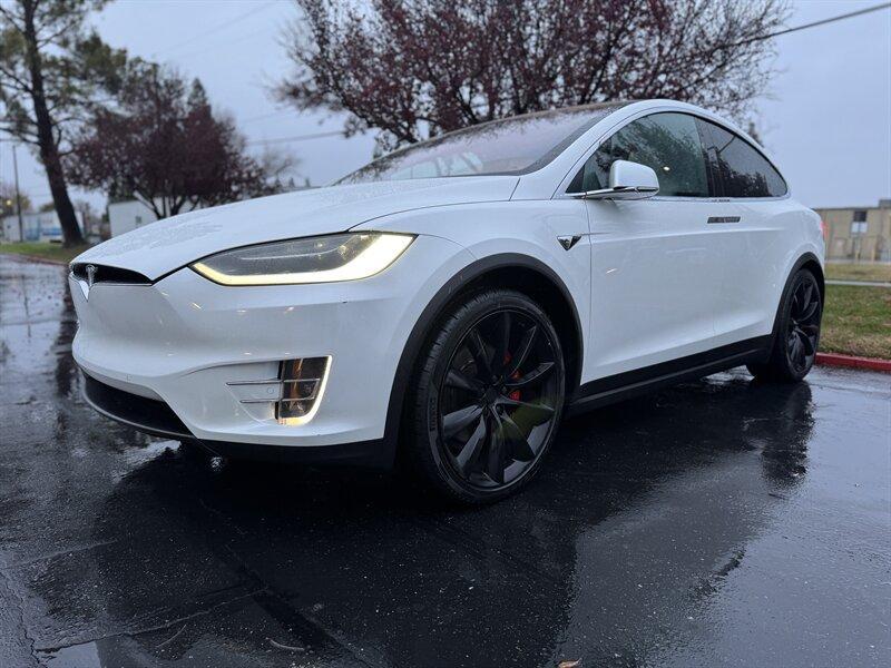 used 2017 Tesla Model X car, priced at $33,999