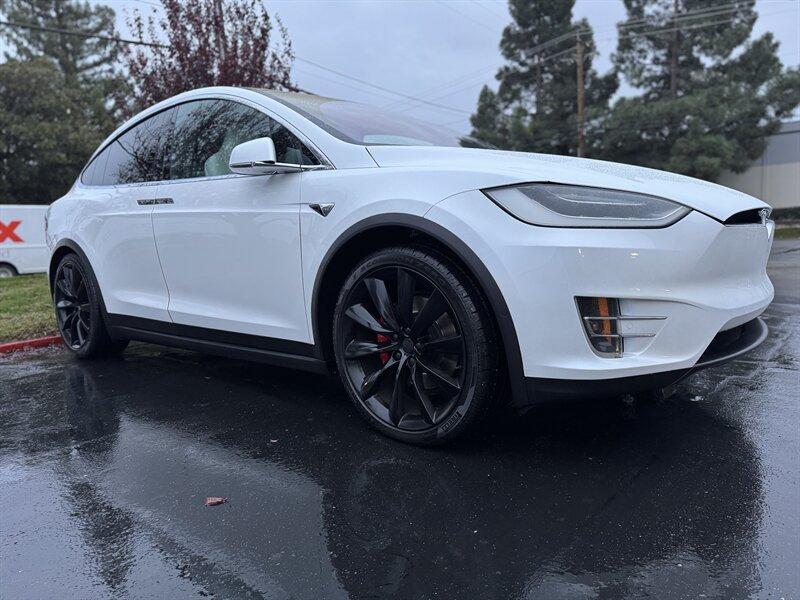 used 2017 Tesla Model X car, priced at $33,999