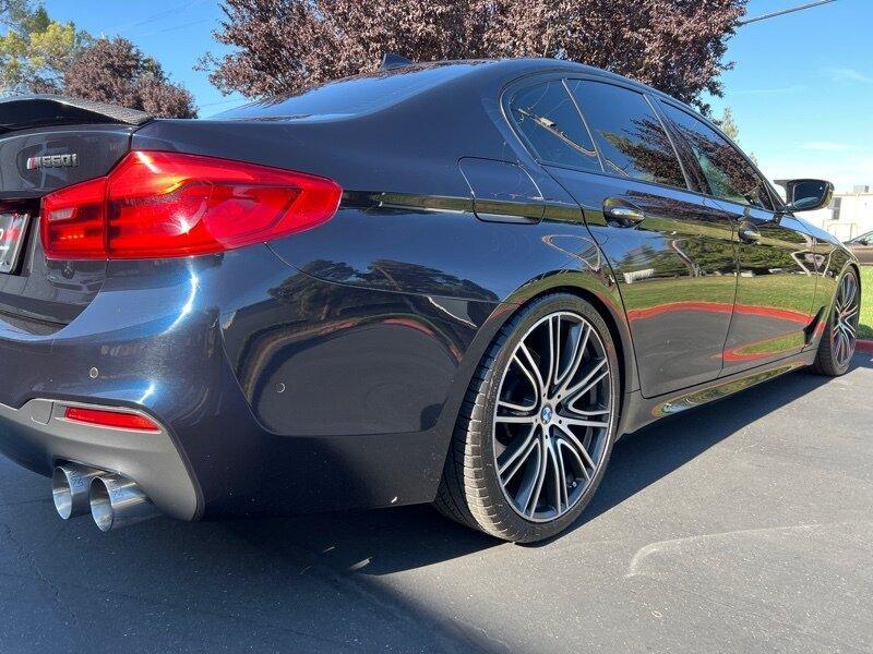 used 2018 BMW M550 car, priced at $21,999