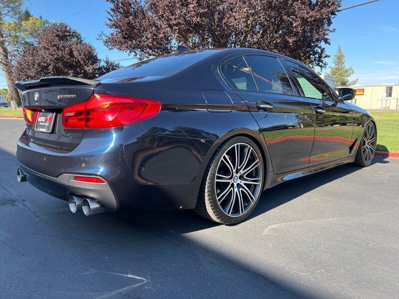 used 2018 BMW M550 car, priced at $21,999