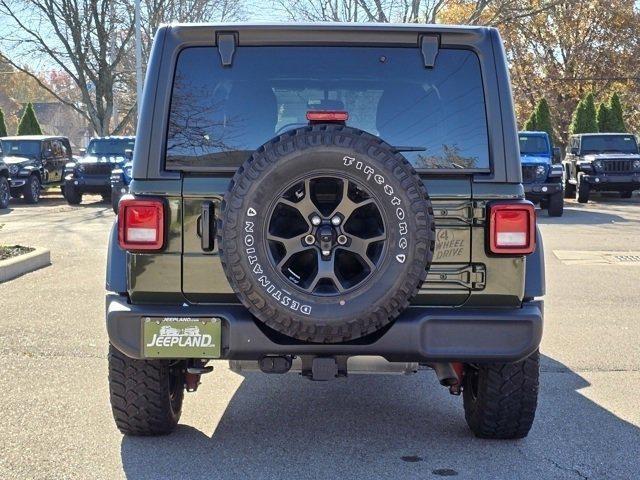 used 2021 Jeep Wrangler car, priced at $33,559