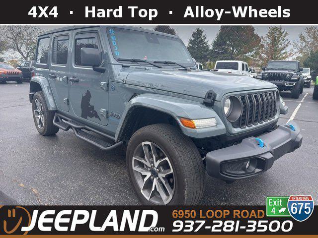 used 2024 Jeep Wrangler 4xe car, priced at $30,682