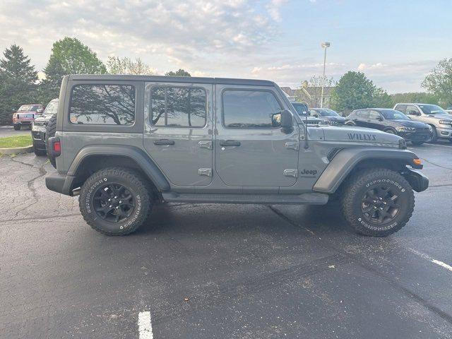 used 2021 Jeep Wrangler car, priced at $27,505