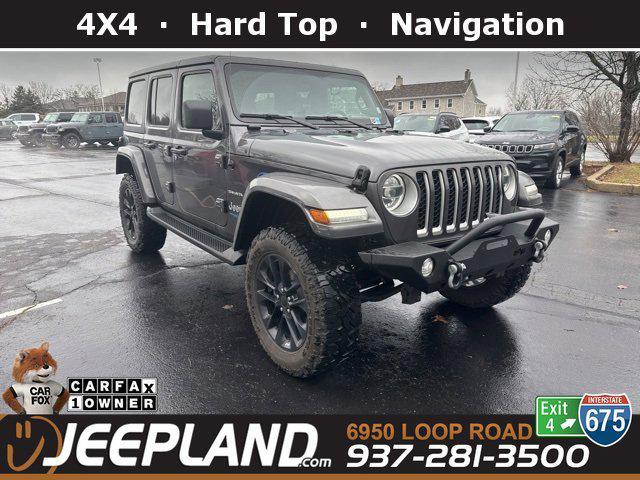 used 2021 Jeep Wrangler Unlimited 4xe car, priced at $30,946