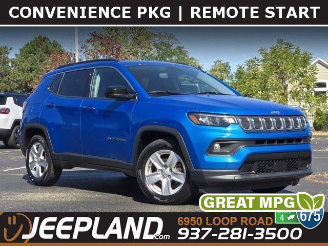 used 2022 Jeep Compass car, priced at $19,000