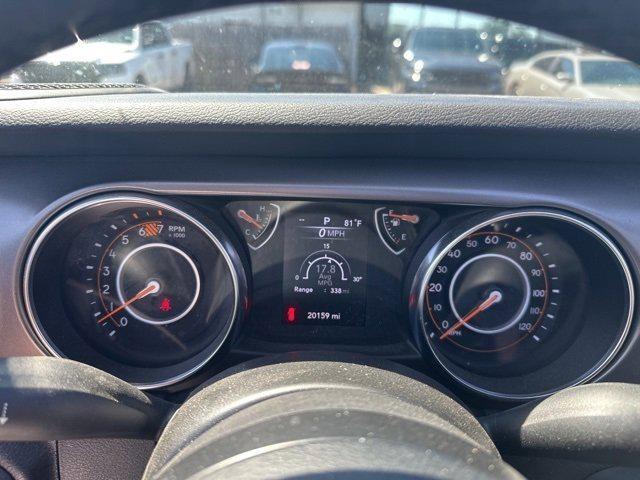 used 2023 Jeep Wrangler car, priced at $35,880