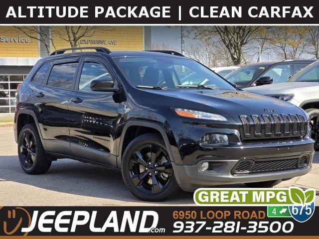 used 2018 Jeep Cherokee car, priced at $15,668