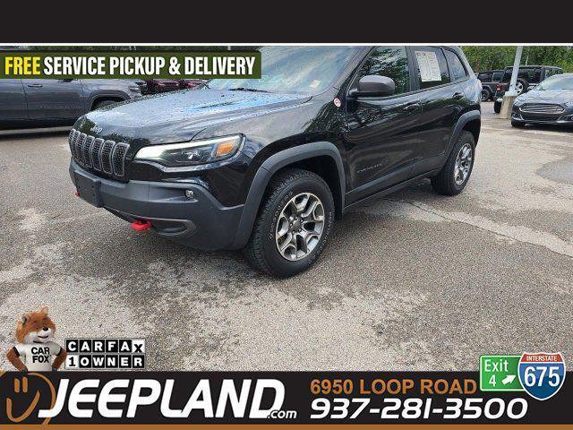 used 2021 Jeep Cherokee car, priced at $26,550