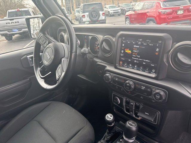 used 2021 Jeep Wrangler car, priced at $32,445