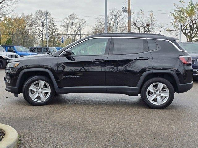 used 2022 Jeep Compass car, priced at $18,386