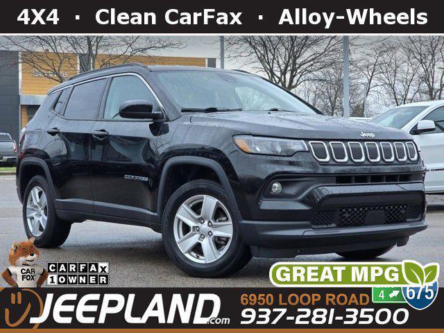 used 2022 Jeep Compass car, priced at $18,386