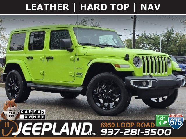 used 2021 Jeep Wrangler Unlimited 4xe car, priced at $32,000