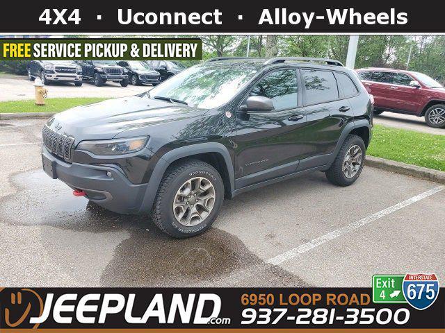 used 2021 Jeep Cherokee car, priced at $26,957