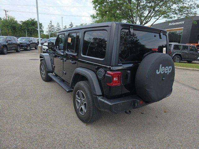 used 2021 Jeep Wrangler Unlimited car, priced at $27,253
