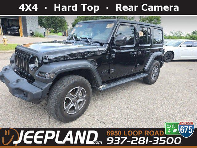 used 2021 Jeep Wrangler Unlimited car, priced at $27,253