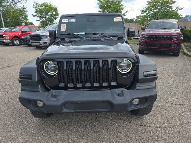 used 2021 Jeep Wrangler Unlimited car, priced at $27,253