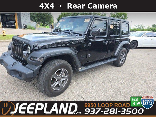 used 2021 Jeep Wrangler Unlimited car, priced at $27,253