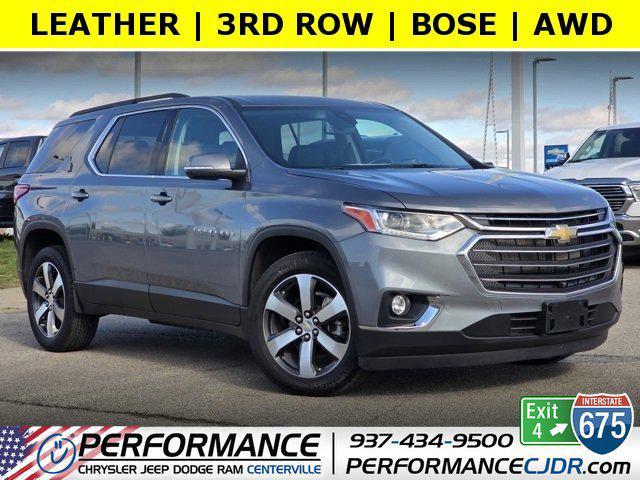 used 2021 Chevrolet Traverse car, priced at $29,919