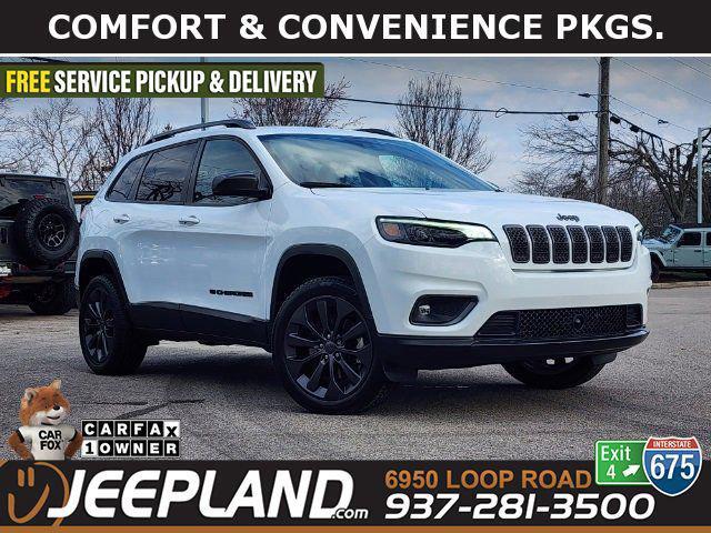 used 2021 Jeep Cherokee car, priced at $22,551