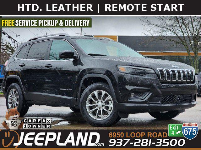 used 2021 Jeep Cherokee car, priced at $23,547
