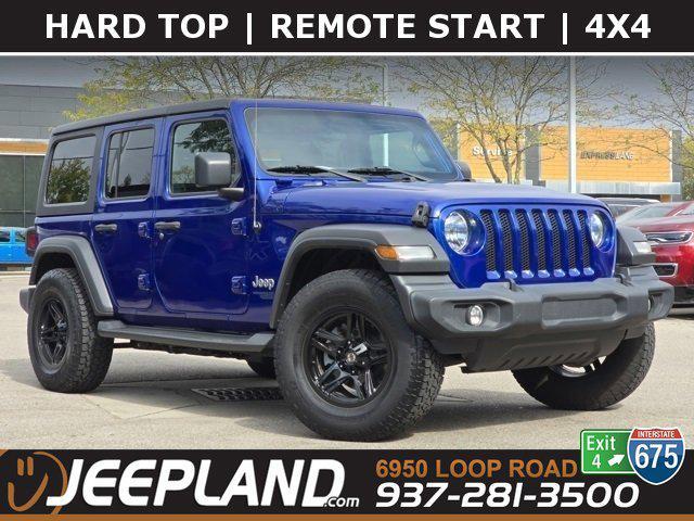 used 2020 Jeep Wrangler Unlimited car, priced at $24,900