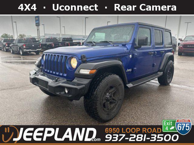 used 2020 Jeep Wrangler Unlimited car, priced at $24,900