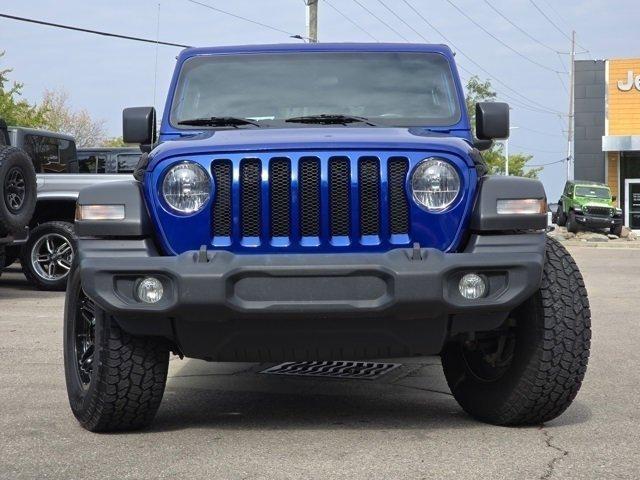 used 2020 Jeep Wrangler Unlimited car, priced at $23,704