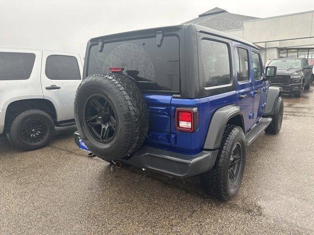 used 2020 Jeep Wrangler Unlimited car, priced at $24,900