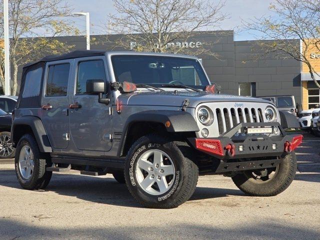 used 2017 Jeep Wrangler Unlimited car, priced at $18,933