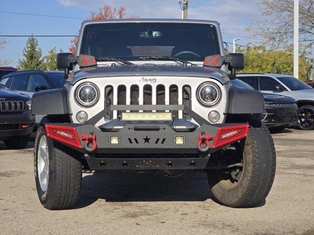 used 2017 Jeep Wrangler Unlimited car, priced at $18,933
